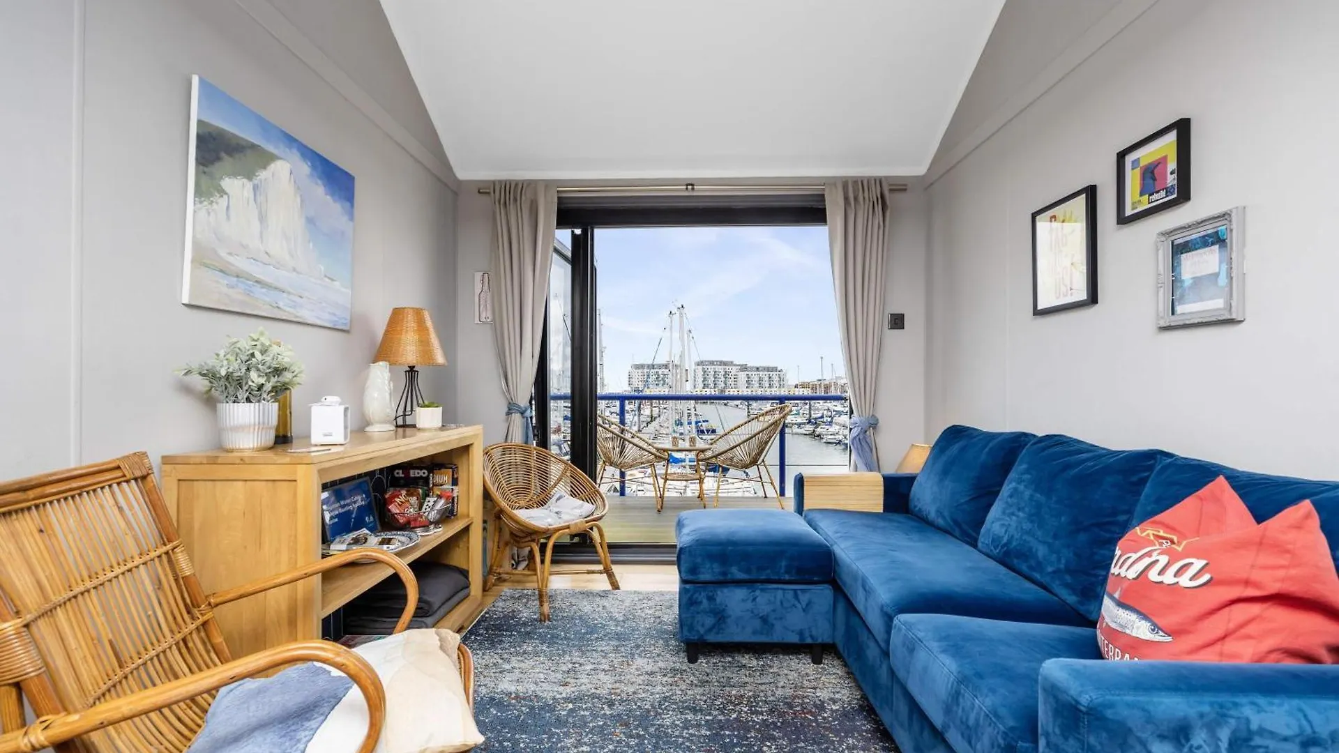 펜션 Brighton Water Cabin At The Marina, Free Parking By My Getaways 영국